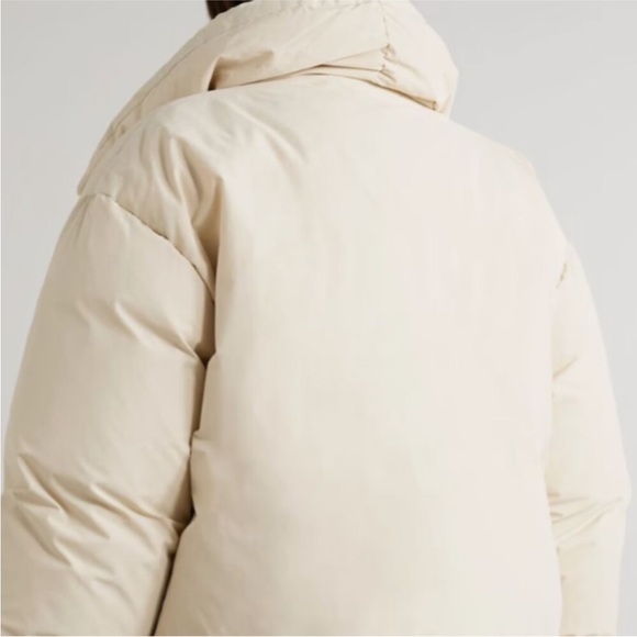 NEW NWT TOTEME Signature cotton-blend shell down Jacket 6 - Picture 2 of 5